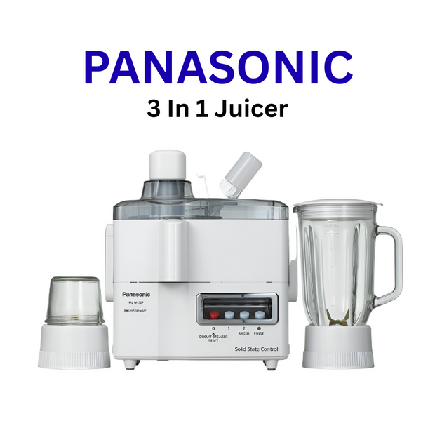Panasonic MJ-M176P 3 in 1 Juicer Blender & Grinder Machine
