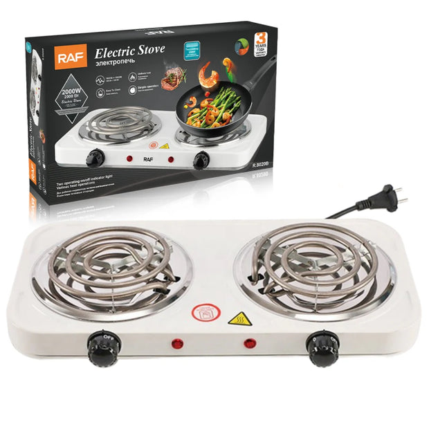 Electric Stove Double 2000W